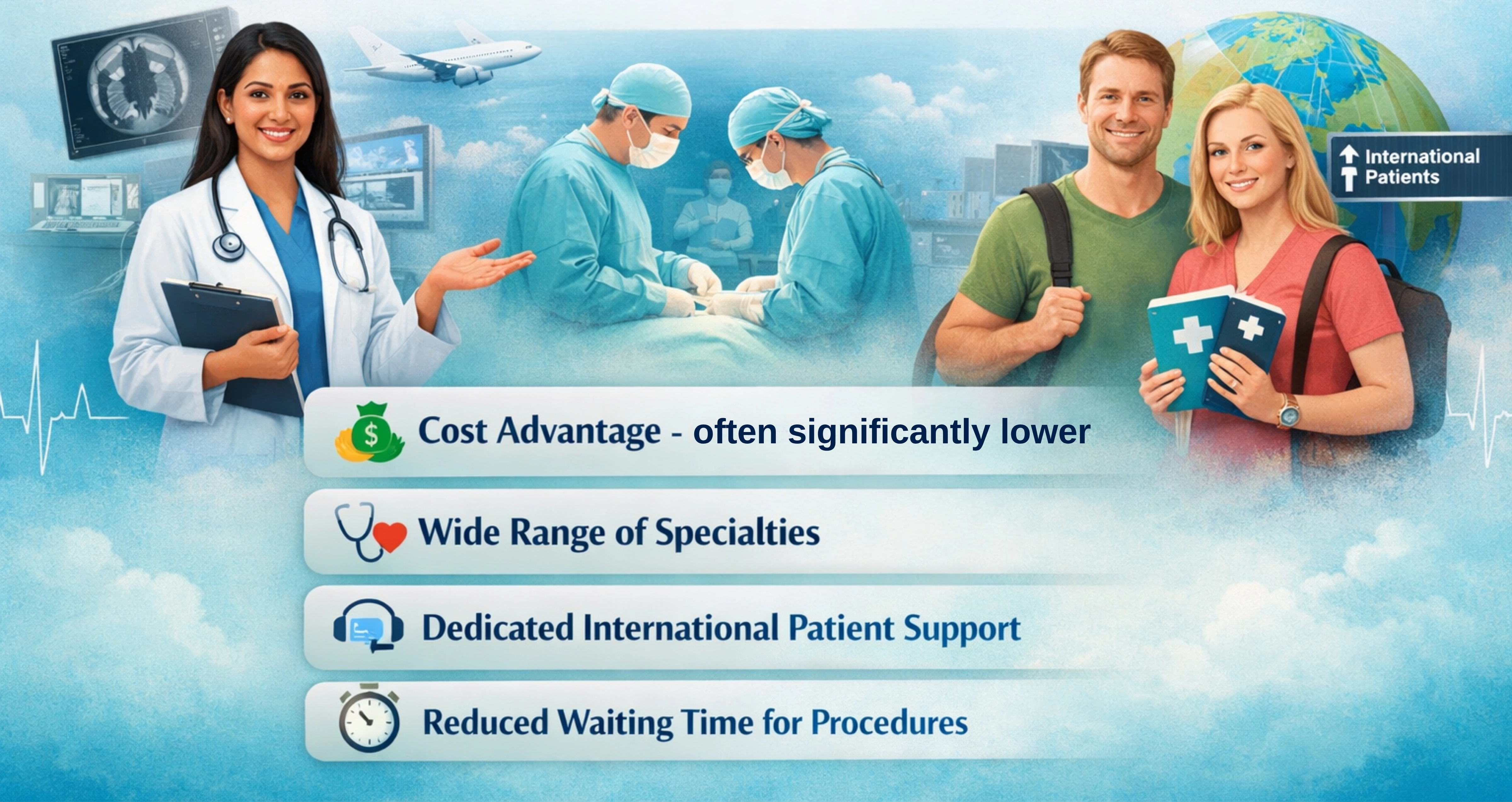 Reduced waiting time for select procedures